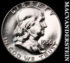 1956 Franklin Half Dollar- Silver- Choice Gem Proof Luster No Reserve #J6328