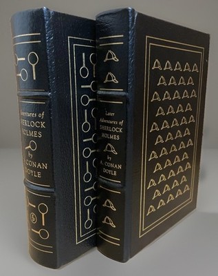 Easton Press Sherlock Holmes Adventures & Later Adventures | Conan Doyle | 2 Vol