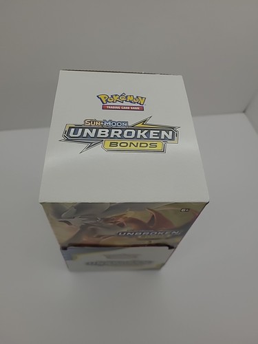 Pokemon Sun & Moon Unbroken Bonds 3 Card Booster Pack Gravity Feed Empty Display - Picture 6 of 8
