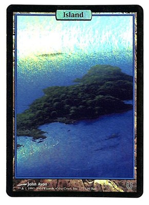 MTG Magic: The Gathering Island Unhinged Foil NM (XO)