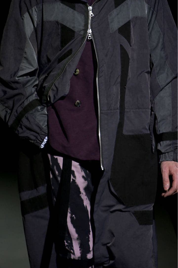 Dries Van Noten 14-15AW Military Long Coat Nylon M Rare Archive Mens Outer image 3