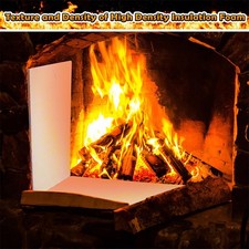 High Temperature Fireproof Ceramic Fibre Thermal Insulation Board 300mm 600mm