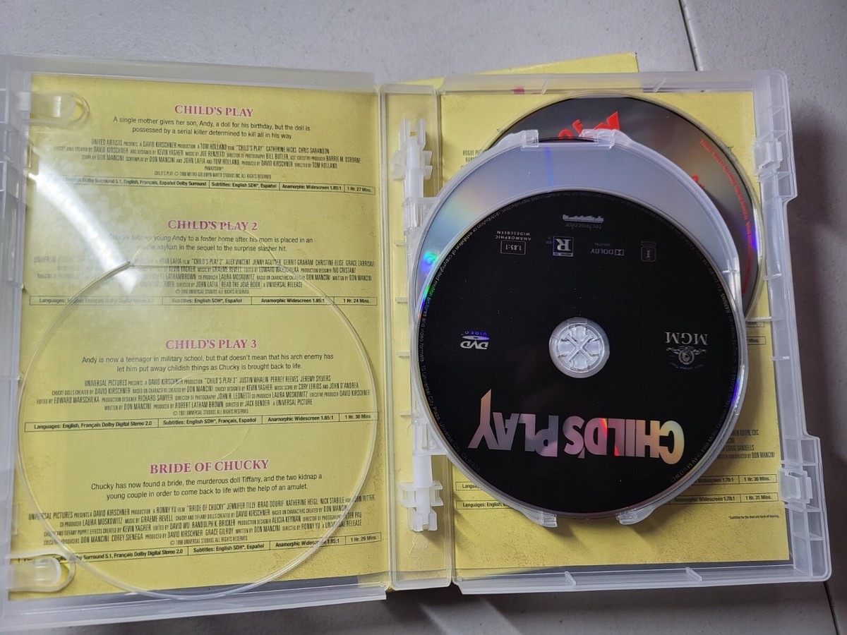 Chucky: Complete 7-Movie Collection [DVD] CIB Free Shipping