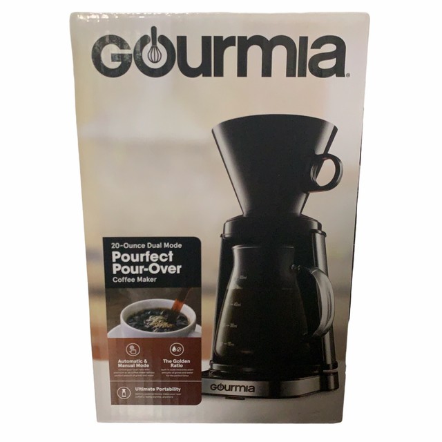 Gourmia GCM3250 Digital Touch Pourover Coffee Maker Automatic and