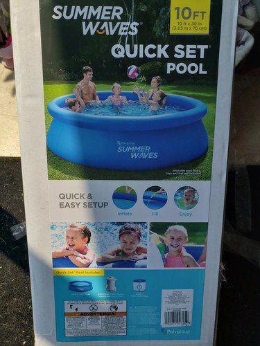 summer waves 10ft quick set pool