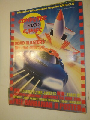 Computer & Videospiele Ausgabe - Juni 1988 - Retro - Multiformat