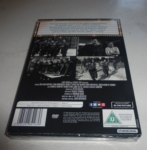 Carry On Sergeant - British Classics (UK HMV Exclusive) DVD New & Sealed - Picture 3 of 5