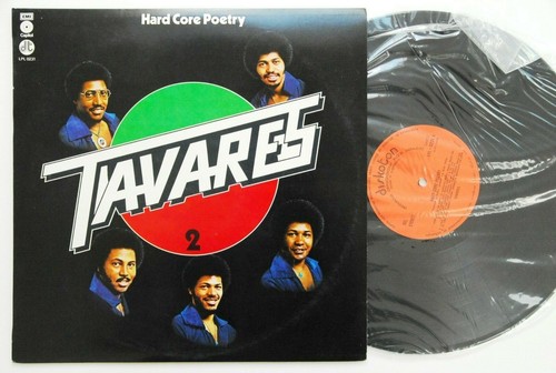 TAVARES HARD CORE POETRY UNIQUE LABEL 1975 RARE EXYUGO LP N/MINT FUNK SOUL DISCO