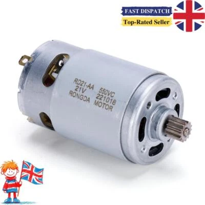 21V Mini DC Motor 14 Teeth Power Tool Accessories for 550 Motor Lithium Chainsaw