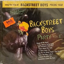 PS1532 BACKSTREET BOYS POCKET SONGS KARAOKE CDG
