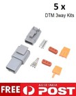 <!--F#f_0-->5 x Deutsch DTM 3way Motorsport Connector Plug/Pin Kits<!--F/-->