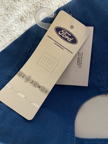 Nuevo FORD Azul Ovalado Envejecido Papá Sombrero Gorra Adulto Ajustable Talla Única Camión F-150 - Imagen 8 de 21