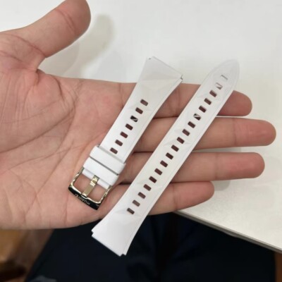 Original Fluororubber 18mm What Band Strap For Huawei Watch GT5 Pro（Ceramic Ver）