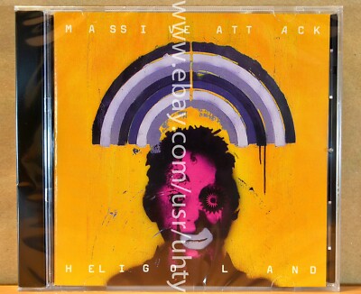 MASSIVE ATTACK HELIGOLAND RARE UKR ORIGINAL ELECTRONIC TRIP HOP CD ORANGE VER.