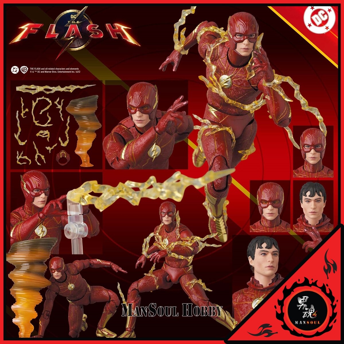 MAFEX フラッシュ MAFEX THE FLASH (ZACK SNYDER'S JUSTICE LEAGUE Ver.) Action