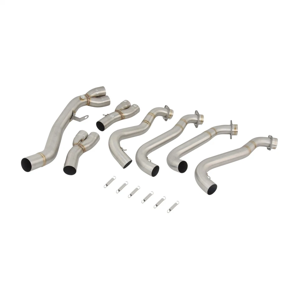 Slip On Exhaust System Header Link Pipe Fit for Suzuki GSXR1000 2017-2025 Foto 2 de 4