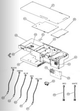 FUJITSU K9367595044  aka 9367595044 WIRE PRESSURE SWITCH WHITE