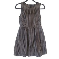 Madewell Linebreak Black and White Tank Dress Sleeveless Women's 4