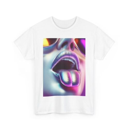 MIAMI FASHION TSHIRT TEE GIFT MEN WOMEN PARTY RAVE CLUB SHIRT VACATION LIPS ART - Picture 7 of 20