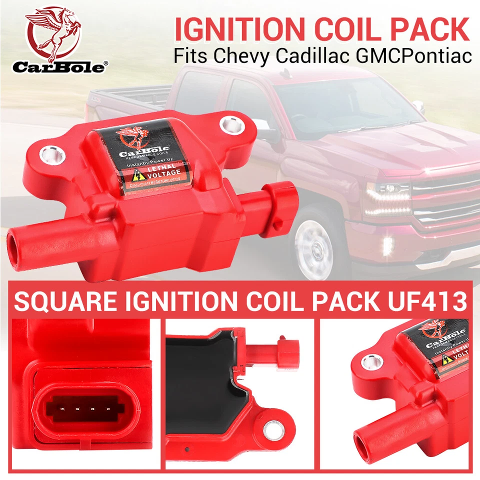 For Cadillac Escalade ESV 6.2L-V8 2007-2016 Ignition Coils & Spark Plugs Wires - Image 3 of 4