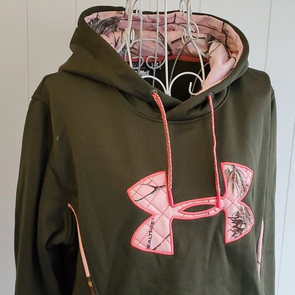 Pink army cheap sweatshirt