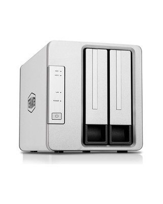 F2-423 2-Bay High Performance NAS for SMB with N5095 Quad-core CPU, 4GB DDR4 ...