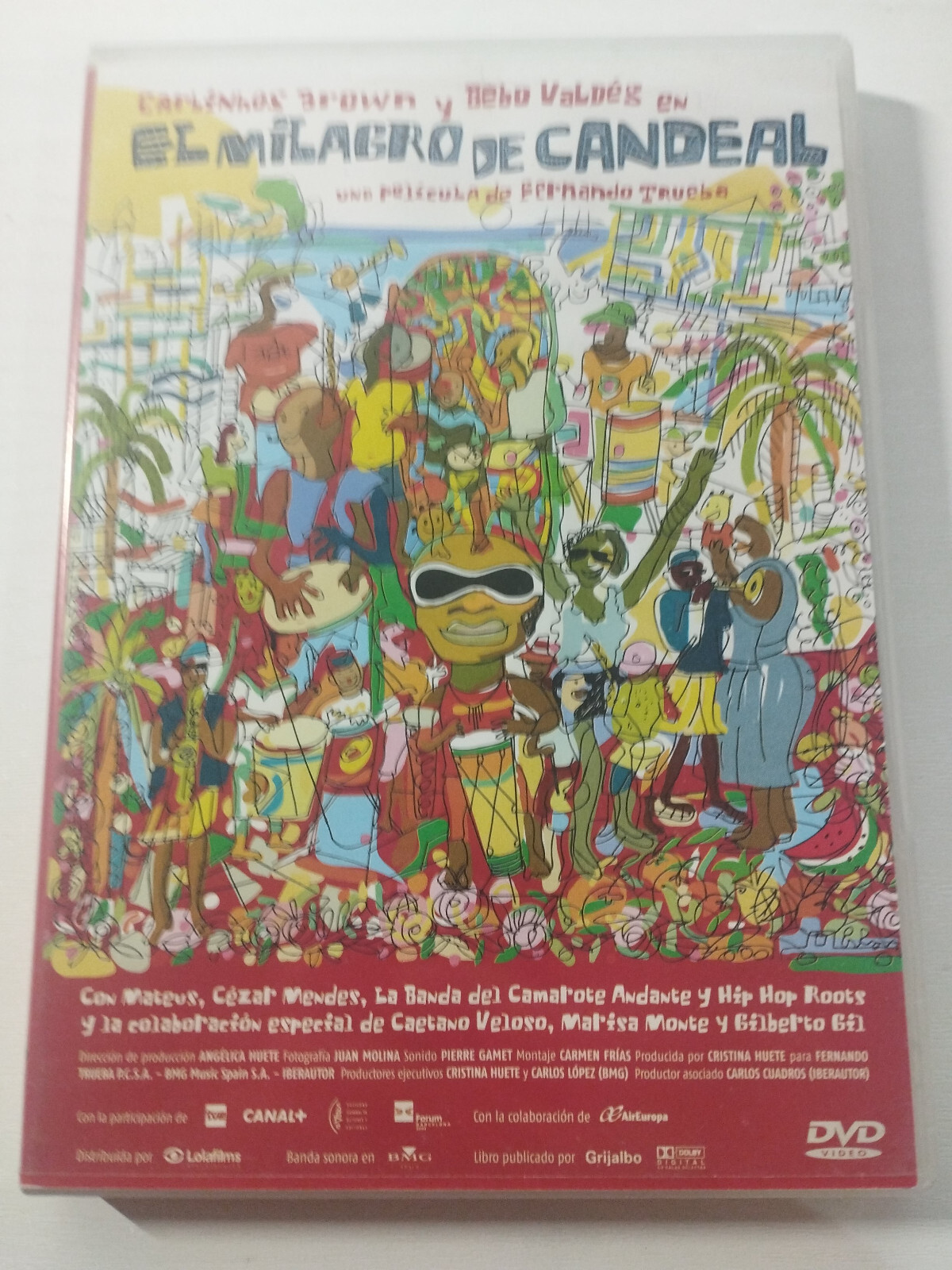 The Miracle of Candeal Carlinhos Brown Bebo Valdes - 2 x DVD Spanish Portuguese
