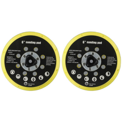 2x Klett Schleifteller Haftteller Ø 150mm M8 für Festool RO1 ET2 ES150 ETS150