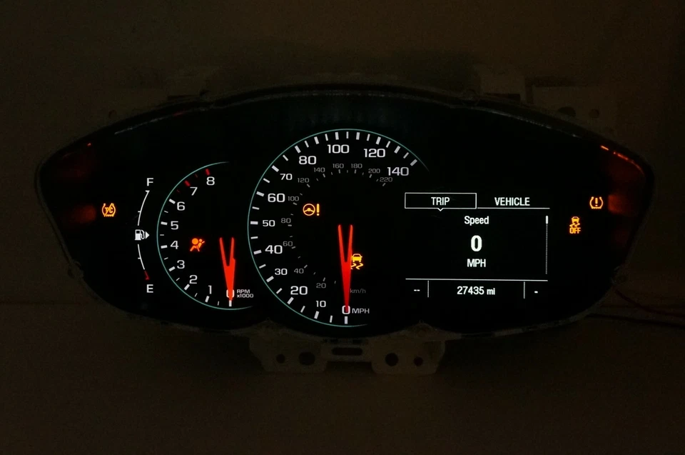 2017 雪佛兰 Trax 速度表集群 MPH 42527230 28k 原始设备制造商 42527230 — 第 2/4 张图片