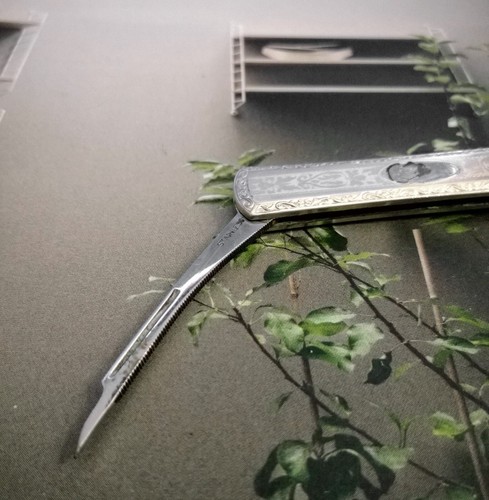 Antique Bates & Bacon Stainless Steel Pocket Knife - Picture 3 of 5