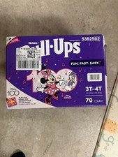 Huggies Pull-Ups Girls' Potty Training Pants, 3T-4T 32-40 lbs , 70 Count