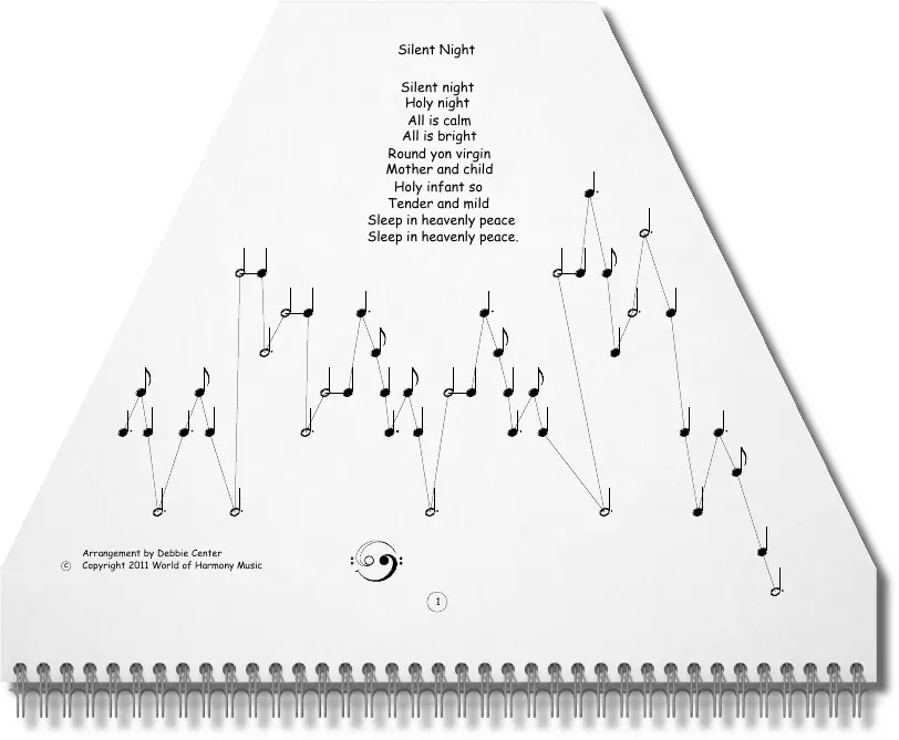 Zither Lap Harp Sheet Music Christmas Music eBay