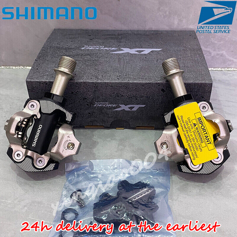 Shimano Deore XT PDM8100 SPD offroad Bike Clipless Pedals & Cleats