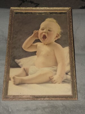 Vintage Sunshine Biscuits Yawning Baby Ad How to Make Meal Planning Easier