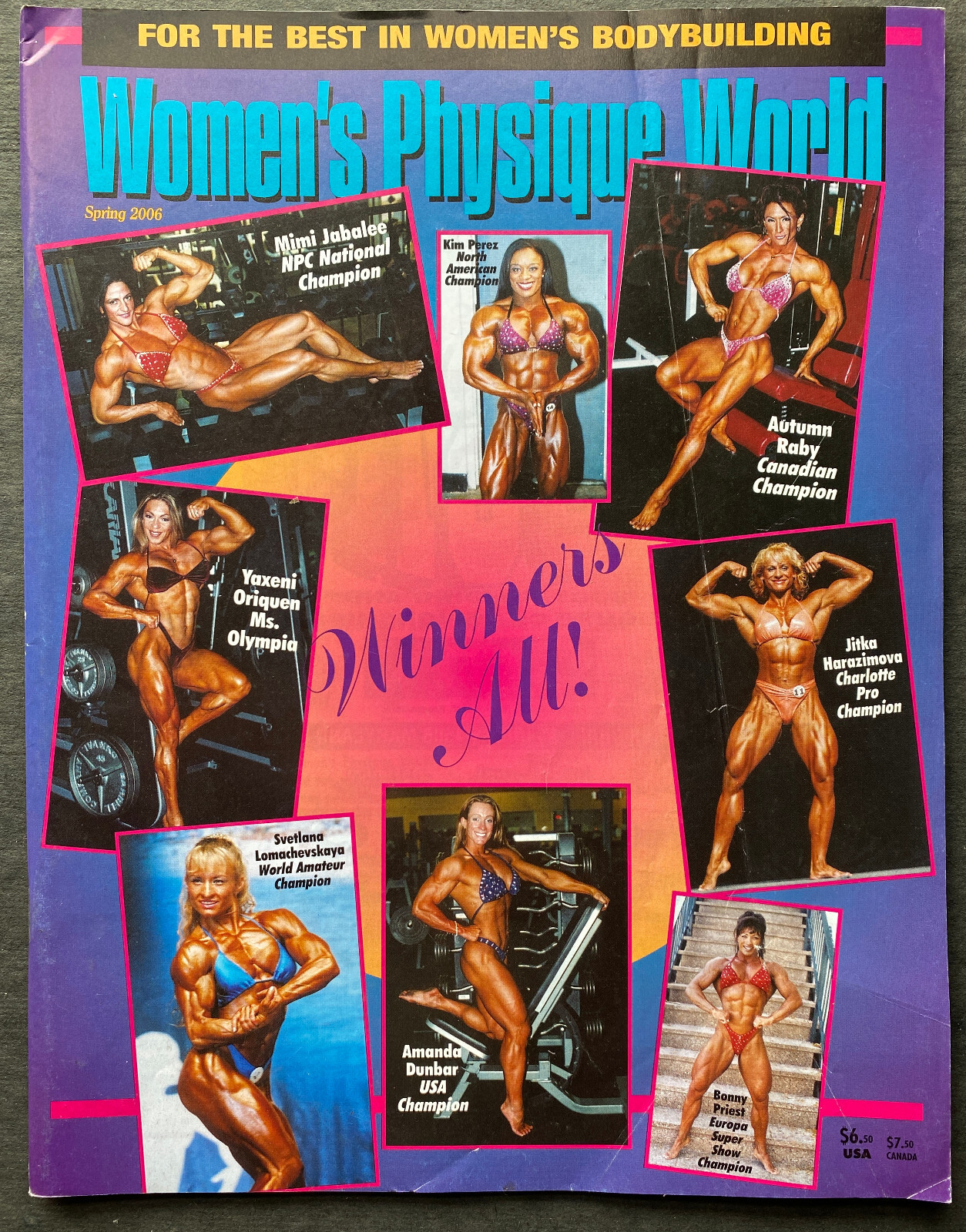 WOMEN'S PHYSIQUE WORLD MAGAZINE • 2006 Spring • Champions