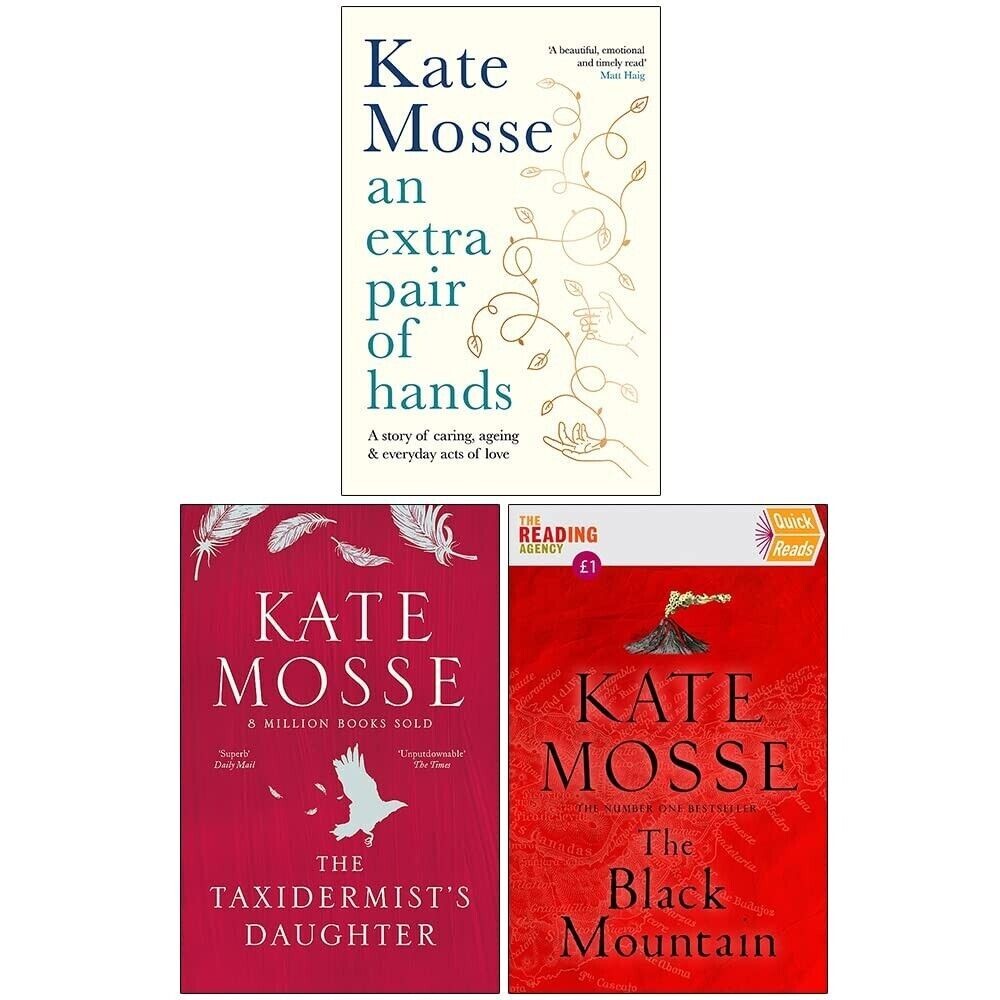 Kate Mosse Collection 3 Books Set (The Taxidermist's Daughter, An Extra Pair of)