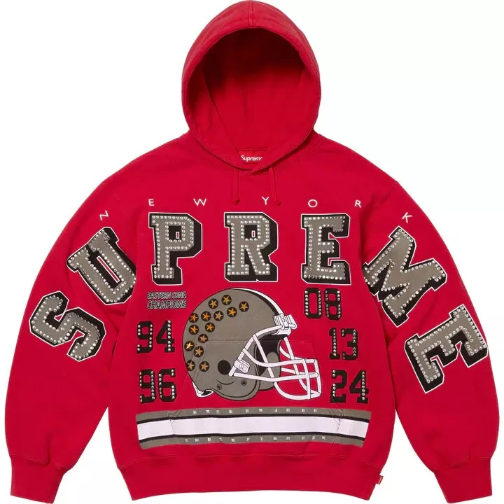 Sweat à capuche clouté Supreme Champions (taille XLarge)
