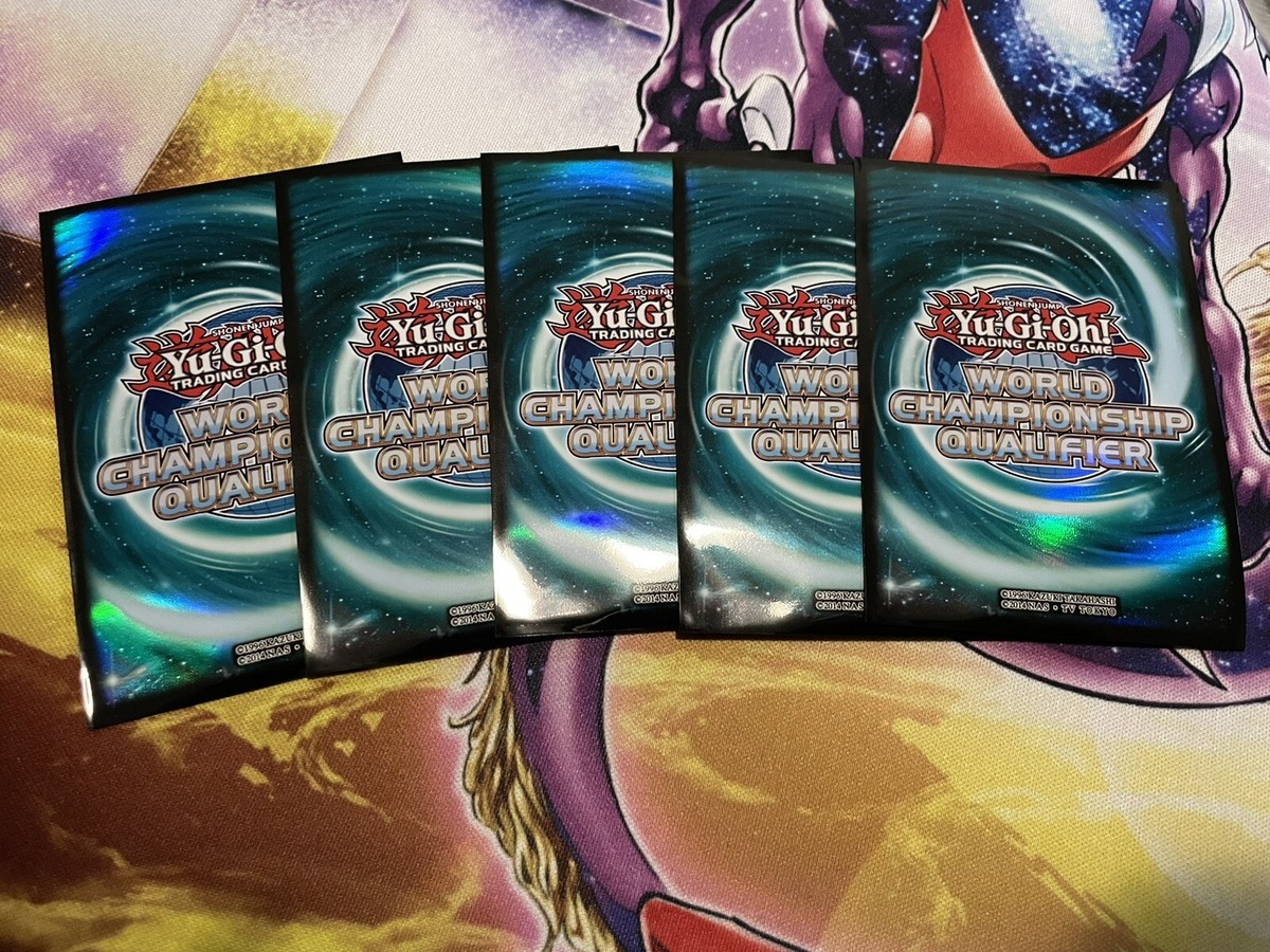 yugioh world championship card sleeves Yu-Gi-Oh Qualifier 2023 Red (100) Designed to meet tournament regulation standards Yu-Gi-Oh! OCG Asia Card Sleeves