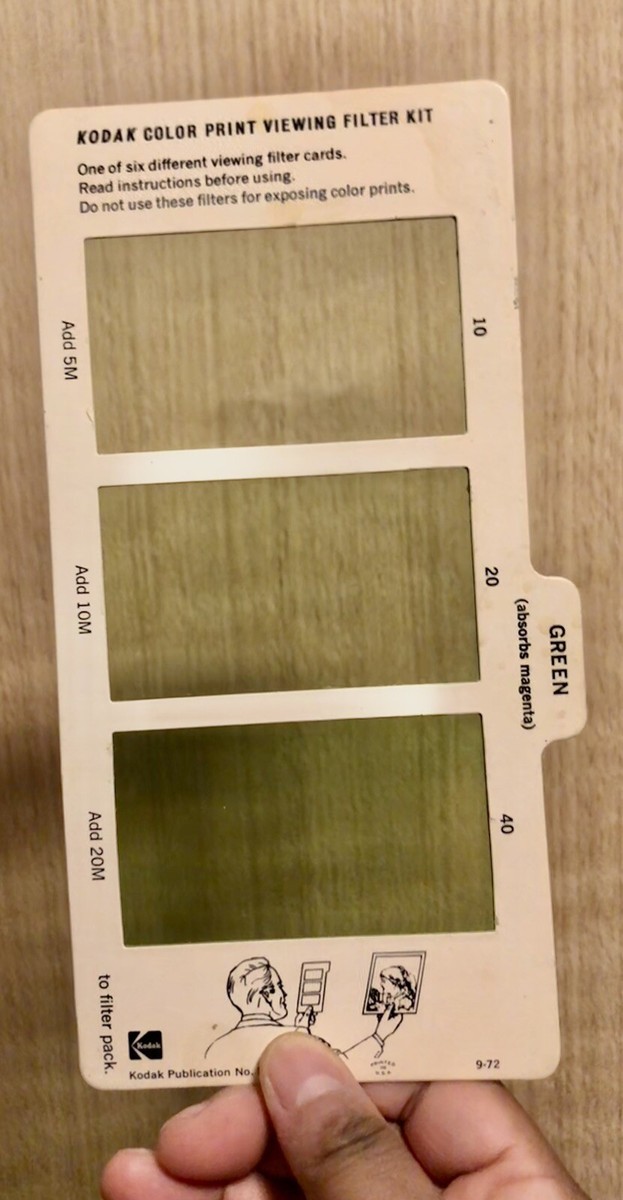 Dirty!) Kodak Color Print Viewing Filter Kit | eBay Dirty!) Kodak Color Print Viewing Filter Kit | eBay