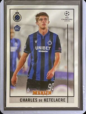 Charles de Ketelaere - Rookie - 2020-21 Panini Merlin Chrome #3