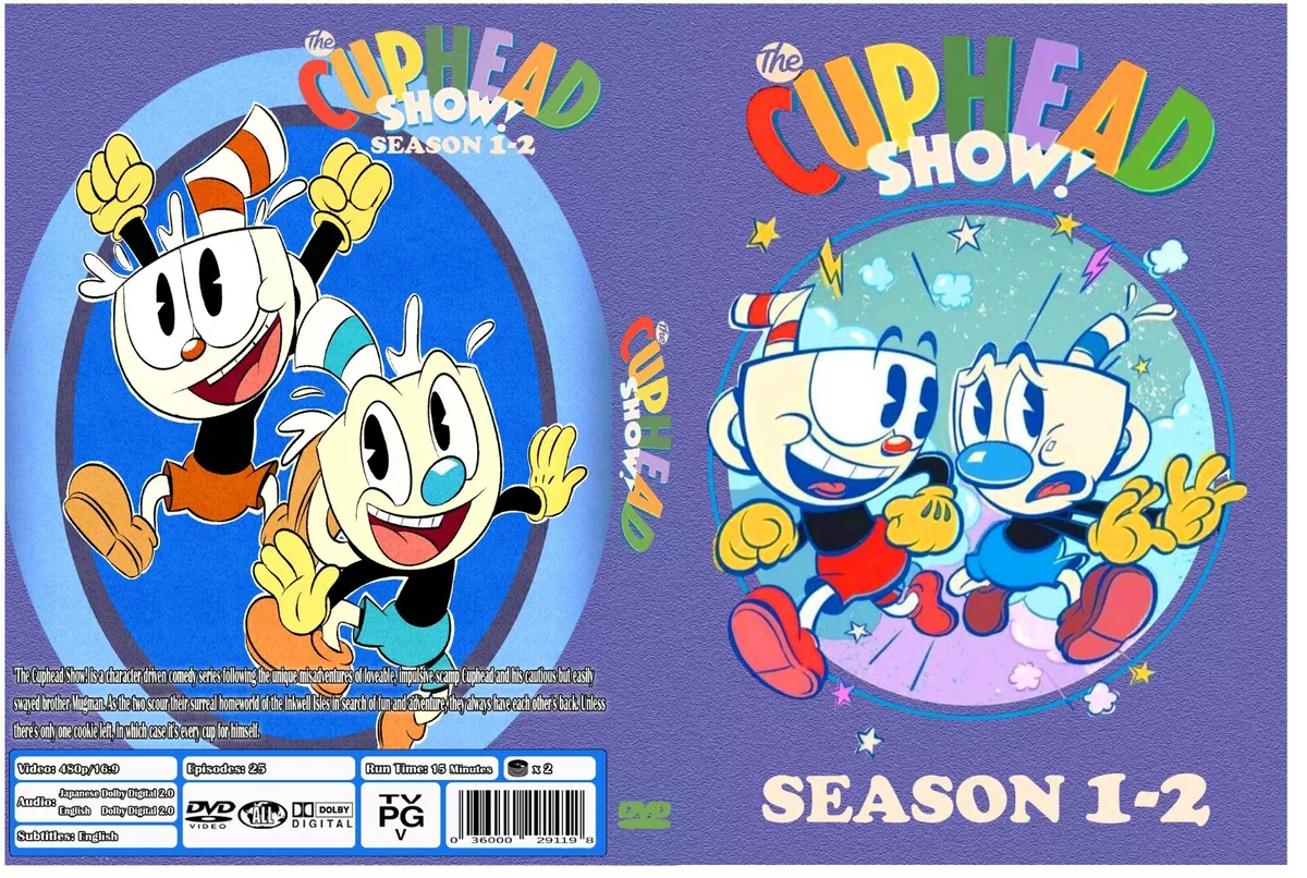 The Cuphead Show Animated Series Season 1-2 Dual Audio English