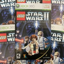 LEGO Star Wars II: The Original Trilogy Xbox 360 Instruction Manual Only