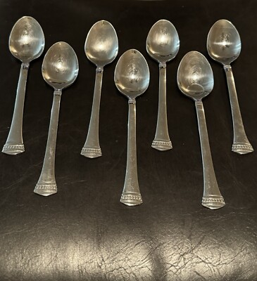 Towle Beaded Classique Flatware Teaspoon (Set of 7) FW17