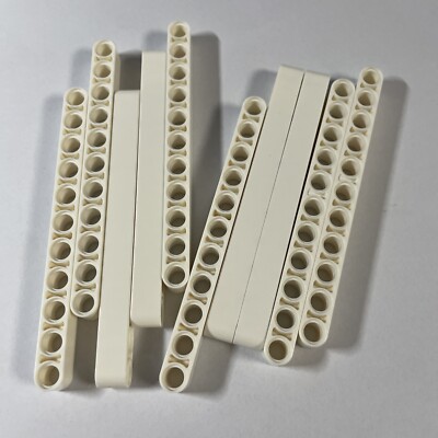 10x LEGO 32525 1 x 11 Technic Liftarm Thick Weiss White New star wars