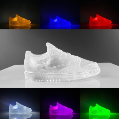 Air Jordan 1 Travis Scott  CANDKICKS Resin Epoxy Sneakers 8 in 20 Cm LED REMOTE