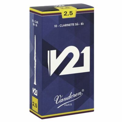 Vandoren V21 Clarinet Box of 10 reeds