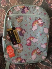 Schoolyard PRESCHOOL UNICORN Backpack LAPTOP insulated Lunch Box Bag
