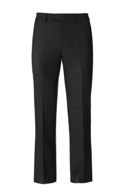 New Apt. 9 Men's Slim Fit Flat Front Dress Pants Black 38x32