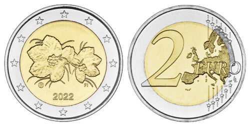 FINNLAND 2 EURO KURSMÜNZE 2022 bankfrisch - Bild 1 von 1