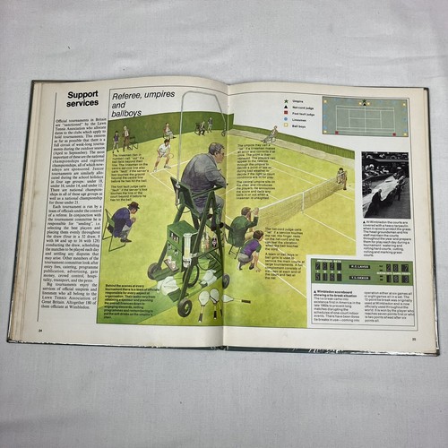 Tennis And Racket Games - Macdonald Library Of Sport John Barrett Hardback 1975 - Picture 12 of 23